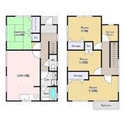 中今泉一丁目戸建の間取り画像
