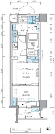 パークアクシス品川シーサイドの間取り画像