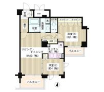 アゼリアテラス新宿の間取り画像