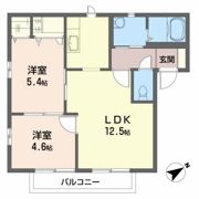 ヌーヴェルコートの間取り画像