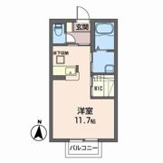 カーサ通町の間取り画像
