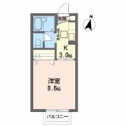 イーストパレスBの間取り画像