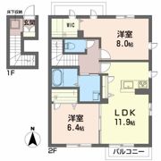 シャーメゾン白鳥Cの間取り画像