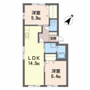 メゾン桜の間取り画像
