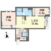 ラナフラットの間取り画像