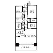 T-STAGE赤池マークスの間取り画像