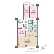 新百合ヶ丘パークハウスの間取り画像