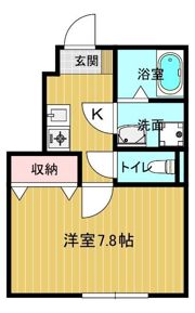 Shanti core(シャンティーコア)Aの間取り画像