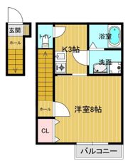 Shanti core(シャンティーコア)Aの間取り画像
