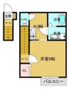 Shanti core(シャンティーコア)Aの間取り画像