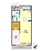 プレミールの間取り画像
