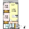 D-ROOM末広Ⅰ Bの間取り画像