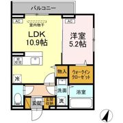 D-ROOM末広Ⅰ Bの間取り画像