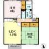 フラット南大野の間取り画像