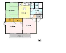 ガーデンヒルズ ABの間取り画像