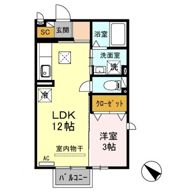 レセンテ A/Bの間取り画像