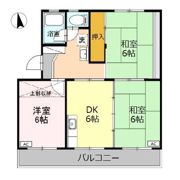 メゾーン久能の間取り画像