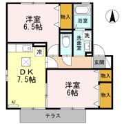 グランシャリオ堀川 D棟の間取り画像
