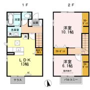 ウィズ 城南 E棟の間取り画像