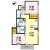 D-HOUSE B棟の間取り画像