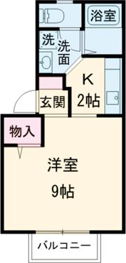 プレジールTYの間取り画像