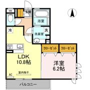 ドミール withDの間取り画像