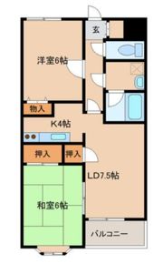 ラビスタ駅南の間取り画像