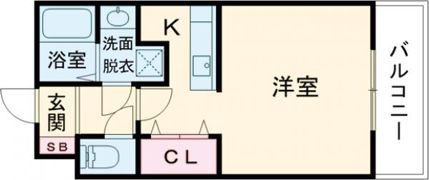 エステール・Aの間取り画像