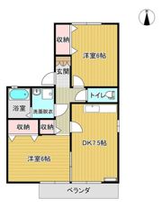 ベルテ小山の間取り画像