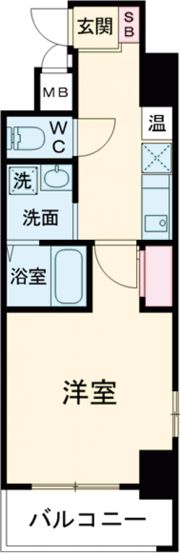 ロイスグラン神戸下沢通の間取り画像