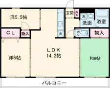 桜川レジデンスの間取り画像