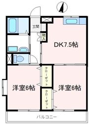 アーネストマンションの間取り画像