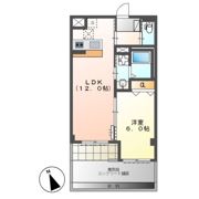 メルヴェール コリーヌの間取り画像