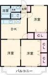 ユーミーマンション北の間取り画像