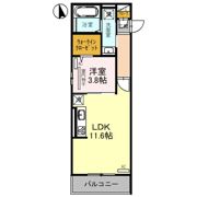 クラシスト堺東の間取り画像