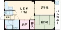 マンション芝の間取り画像