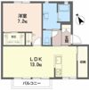 フレグランス古宮Aの間取り画像
