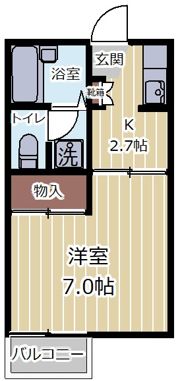 メゾンゴトウJr．2の間取り画像