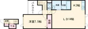 フェルメール神楽の間取り画像
