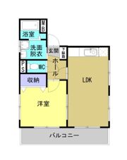 メゾンドールの間取り画像