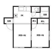 リシェス南栗原の間取り画像