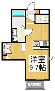 パフュームの間取り画像