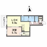シャーメゾン宝亀の間取り画像