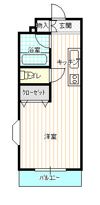 メゾンブルーサルビア11の間取り画像