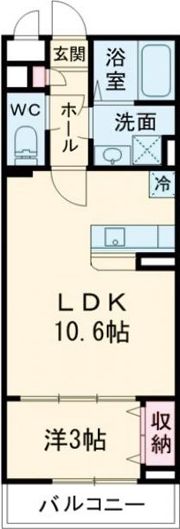MTF-Ⅱ咲の間取り画像