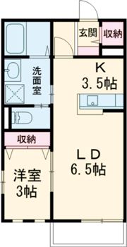 ラフィーネの間取り画像