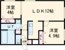 NEW ERA千歳住吉の間取り画像