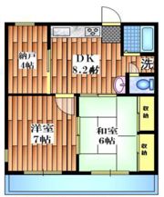 タチバナマンションの間取り画像