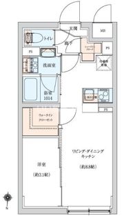 ラヴィエール羽田スカイゲートの間取り画像