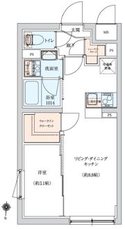 ラヴィエール羽田スカイゲートの間取り画像